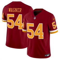 Men Washington Commanders 54 Bobby Wagner Burgundy 2025 F U S E  Throwback Limited Stitched Football Jersey