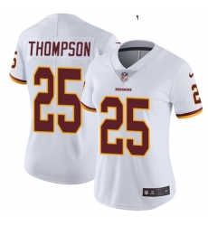 Womens Nike Washington Redskins 25 Chris Thompson Elite White NFL Jersey