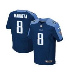 nike nfl jerseys tennessee titans 8 mariota dk.blue[Elite][mariota]