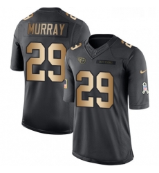 Youth Nike Tennessee Titans 29 DeMarco Murray Limited BlackGold Salute to Service NFL Jersey