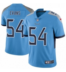 Youth Nike Tennessee Titans 54 Rashaan Evans Light Blue Alternate Vapor Untouchable Limited Player NFL Jersey