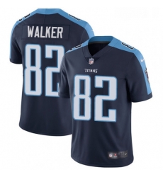 Youth Nike Tennessee Titans 82 Delanie Walker Navy Blue Alternate Vapor Untouchable Limited Player NFL Jersey