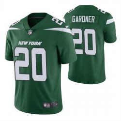 Men New York Jets 20 Ahmad Gardner 2022 Green Vapor Untouchable Limited Stitched jersey