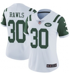 Nike Jets 30 Thomas Rawls White Women Vapor Untouchable Limited Jersey