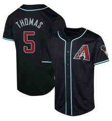 Men Arizona Diamondbacks #4 Alek Thomas 2024 Black Stitched MLB Jersey Men Arizona Diamondbacks #4 Alek Thomas 2024 Black Stitched MLB Jersey