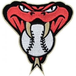 Women Arizona Diamondbacks Snake Head Patch Biaog