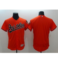 Men Orange Orioles blank jersey