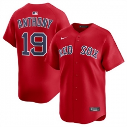 Men Boston Red Sox 19 Roman Anthony Red 2024 Alternate Limited Stitched Baseball Jersey