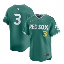 Men Boston Red Sox 3 Ceddanne Rafaela Green 2025 City Connect Limited Stitched Baseball Jersey