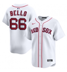 Men Boston Red Sox 66 Brayan Bello White 2024 Home Limited Stitched Baseball Jersey