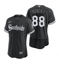 Men's Chicago White Sox Southside Luis Robert 2021 City Connect Jersey