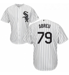 Youth Majestic Chicago White Sox 79 Jose Abreu Replica White Home Cool Base MLB Jersey