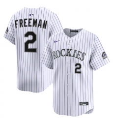 Men Colorado Rockies Nike White Alternate Limited Jersey Freeman Tyler 2 Men Colorado Rockies Nike White Alternate Limited Jersey Freeman Tyler 2