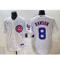 Men Los Angeles Dodgers x KAWS  29 Tarik Skubal White Vapor Premier Limited Stitched Baseball Jersey
