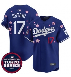 Youth Los Angeles Dodgers 17 Shohei Ohtani Royal 2025 Tokyo Series Limited Stitched Baseball Jersey Youth Los Angeles Dodgers 17 Shohei Ohtani Royal 2025 Tokyo Series Limited Stitched Baseball Jersey