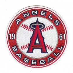 Los Angeles Angels of Anaheim '1961' Round Sleeve Patch Biaog