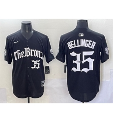 Men New York Yankees 35 Cody Bellinger Black  27Gothic Legacy Edition 27 Vapor Premier Limited Stitched Baseball Jersey
