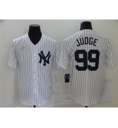 Yankees 99 Aaron Judge White Nike Cool Base Jersey