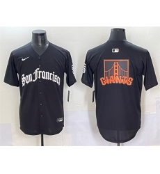Men San Francisco Giants Team Big Logo Black 27Gothic Fog Edition 27 Vapor Premier Limited Stitched Baseball Jersey 002 Men San Francisco Giants Team Big Logo Black 27Gothic Fog Edition 27 Vapor Premier Limited Stitched Baseball Jersey 002