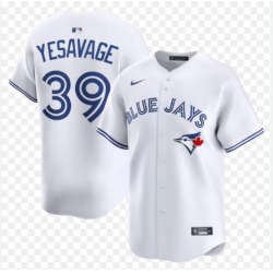 Men Toronto Blue Jay Trey Yesavage #39 White Stitched Baseball Jersey