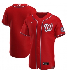 Men Washington Nationals Men Nike Red Alternate 2020 Flex Base Team MLB Jersey