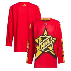 Men All Star Game 2024 Red Primegreen Stitched Hockey Jersey