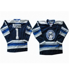 Columbus Blue Jackets #1 Steve Mason Blue 3RD Jerseys