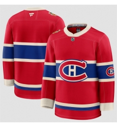 Men Montreal Canadiens Blank Red 2026 Stitched Jersey