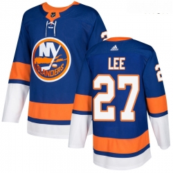 Islanders 27 Anders Lee Royal Adidas Jersey