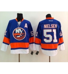 NHL New York Islanders #51 nielsen blue-orange jerseys