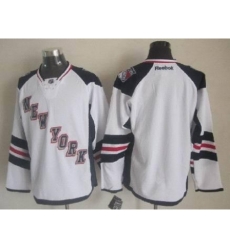 New York Rangers Blank White 2014 Stadium Series Jersey