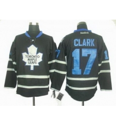 Toronto Maple Leafs #17 Wendel Clark black ice jerseys