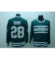 Toronto Maple Leafs 28 domi green jerseys CCM