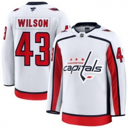 Men Washington Capitals  43 Tom Wilson Fanatics Away White Jersey