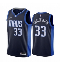 Men Dallas Mavericks 33 Willie Cauley Stein Navy NBA Swingman 2020 21 Earned Edition Jerse