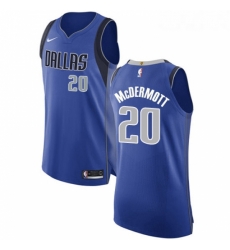 Womens Nike Dallas Mavericks 20 Doug McDermott Authentic Royal Blue Road NBA Jersey Icon Edition 