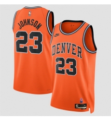 Men Denver Nuggets  Cameron Johnson Orange 2026 27Classic Edition Stitched Basketball Jersey