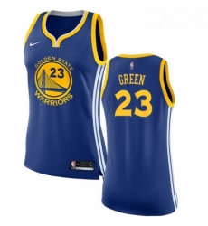 Womens Nike Golden State Warriors 23 Draymond Green Authentic Royal Blue Road NBA Jersey Icon Edition