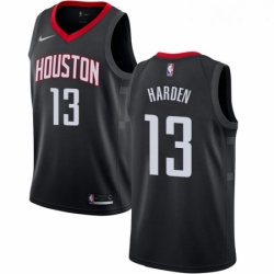 Youth Nike Houston Rockets 13 James Harden Swingman Black Alternate NBA Jersey Statement Edition