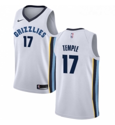 Womens Nike Memphis Grizzlies 17 Garrett Temple Swingman White NBA Jersey Association Edition 