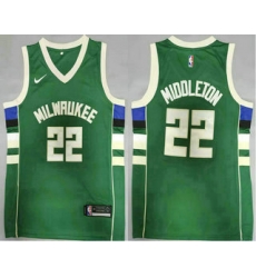 Men Men-27s-Milwaukee-Bucks--2320-Khris-Middleton-Green-2021-Nike-Swingman-Stitched-Jersey-6328-60529