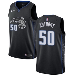 Men Nike Orlando Magic 50 Cole Anthony Black NBA Swingman City Edition 2018 19 Jersey