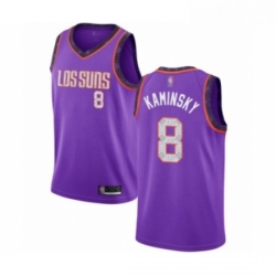 Youth Phoenix Suns 8 Frank Kaminsky Swingman Purple Basketball Jersey 2018 19 City Edition 