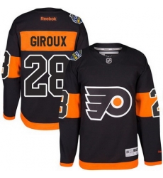 Flyers #28 Claude Giroux Black 2017 Stadium Series Stitched NHL Jersey