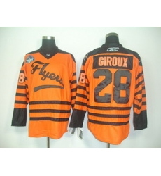 nhl jerseys philadelphia flyers 28 giroux orange[2012 winter classic]