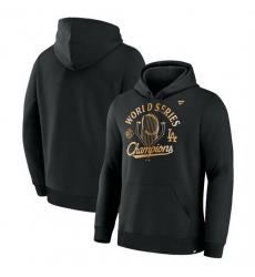 Men Los Angeles Dodgers Black 2025 World Series Champions Locker Room Parade Hoodie