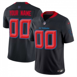 Men Women youth Houston Texans Active Player Custom Navy 2024 2nd Alternate F U S E Vapor Stitched Jersey