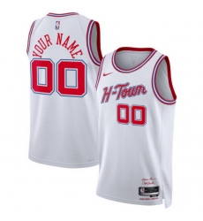 Houston Rockets Nike Unisex 2025 2026 City Edition Swingman Custom Jersey White