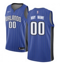 Men Women Youth Toddler All Size Orlando Magic Nike Royal Swingman Custom Icon Edition Jersey