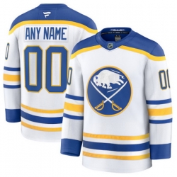 Men Women Youth Buffalo Sabres Fanatics Away Premium Custom Jersey White